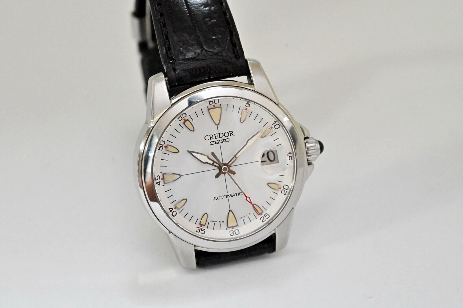 CREDOR セイコー フェニックス 8L75-0A30 Seiko Credor Phoenix Date Mens White dial GCBR995 8L75-0A30