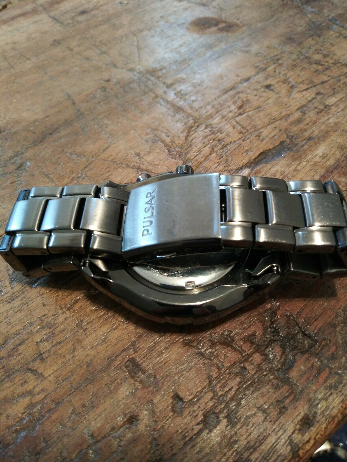 Pulsar by Seiko 7T62-X164 Black Alarm Chronograph Men's Divers