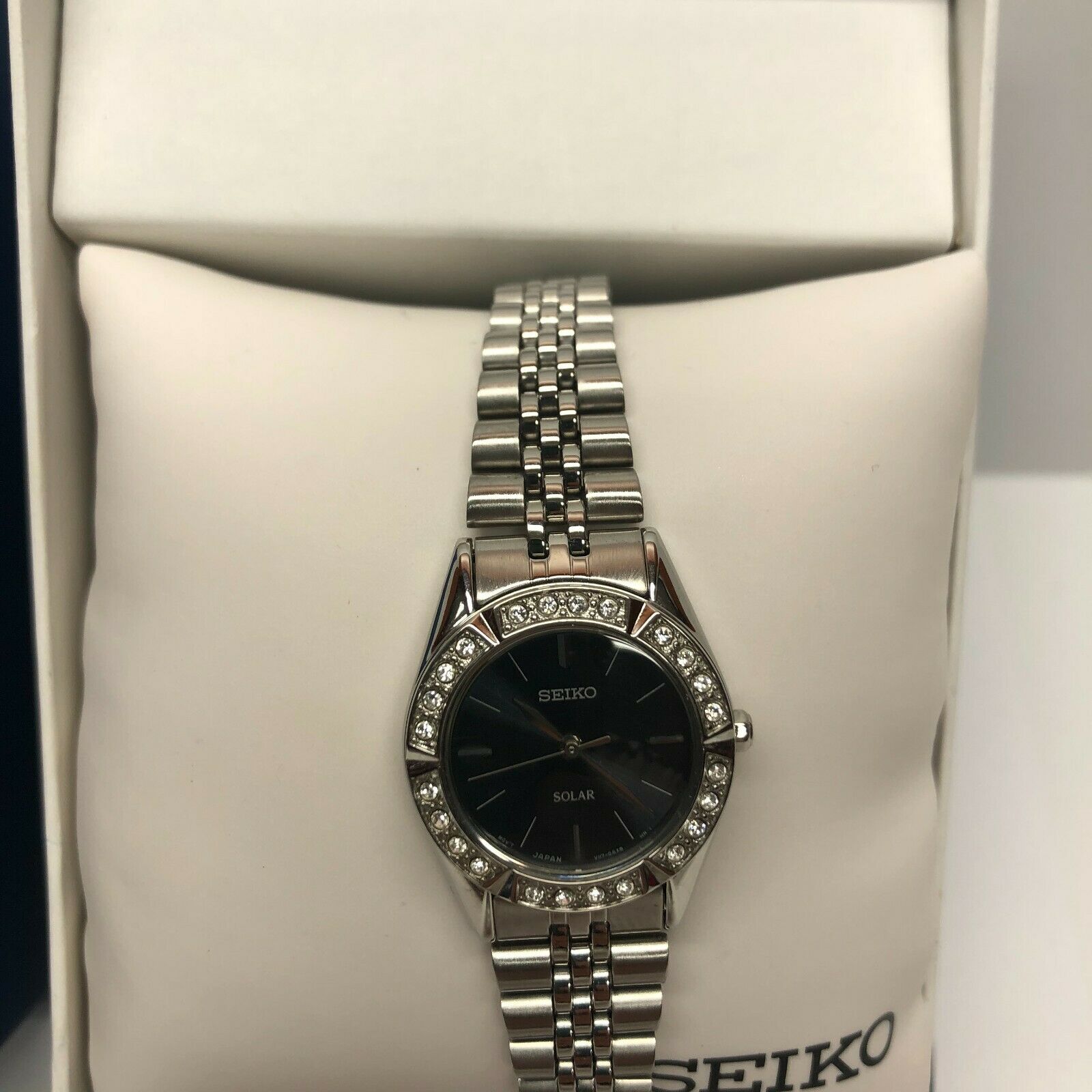 Seiko Solar Crystal Women's Watch Model V117-0AN0 | WatchCharts