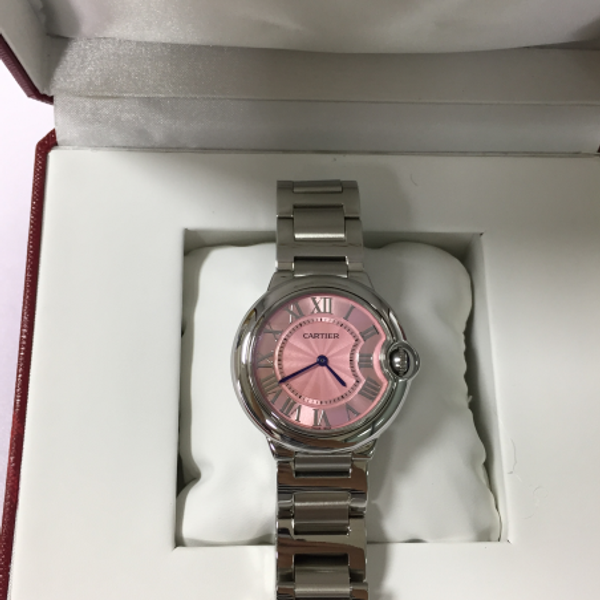 This is real Cartier Ballon Bleu Pink Women's Watch Provide the invoice ...