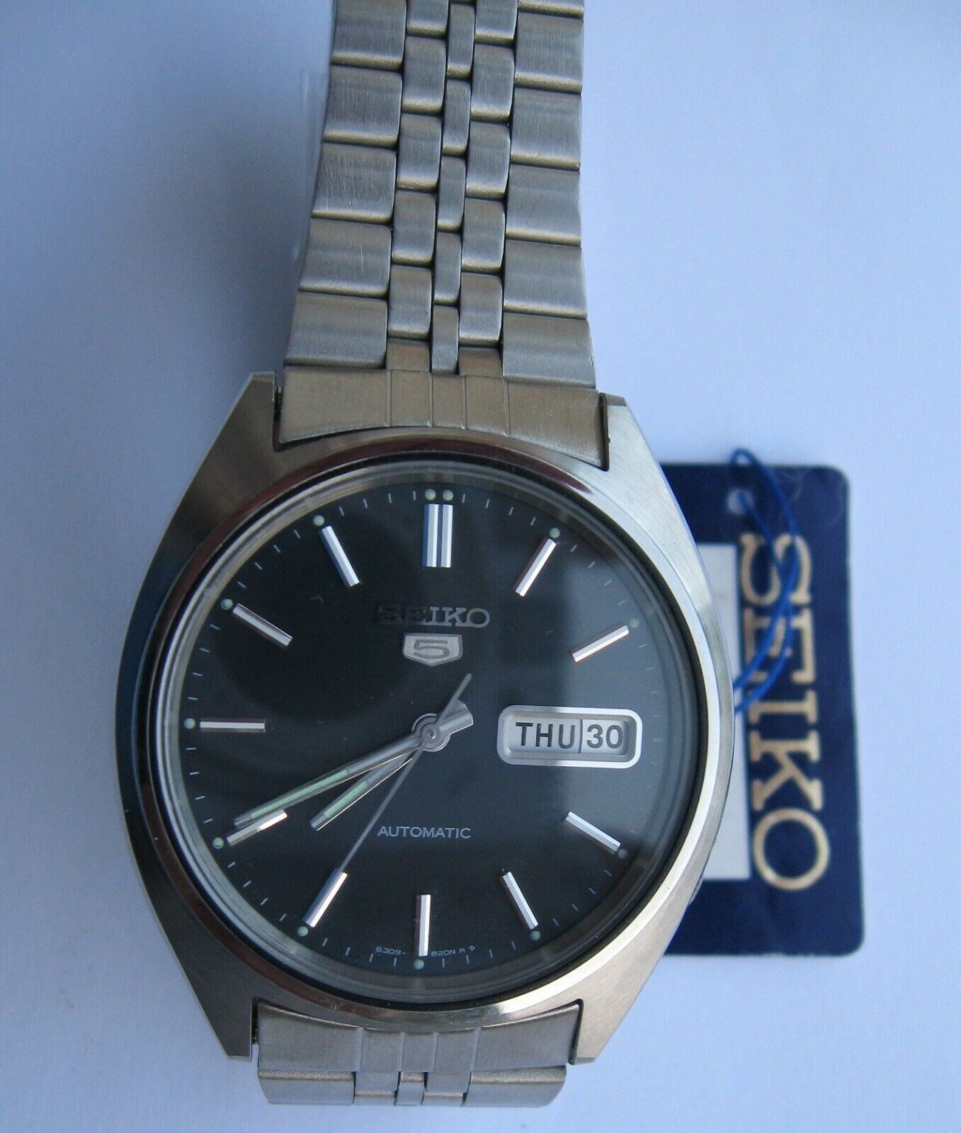 SEIKO 6309-8840 mechanical automatic Japan watch from 1982. year, unused -  NEW | WatchCharts