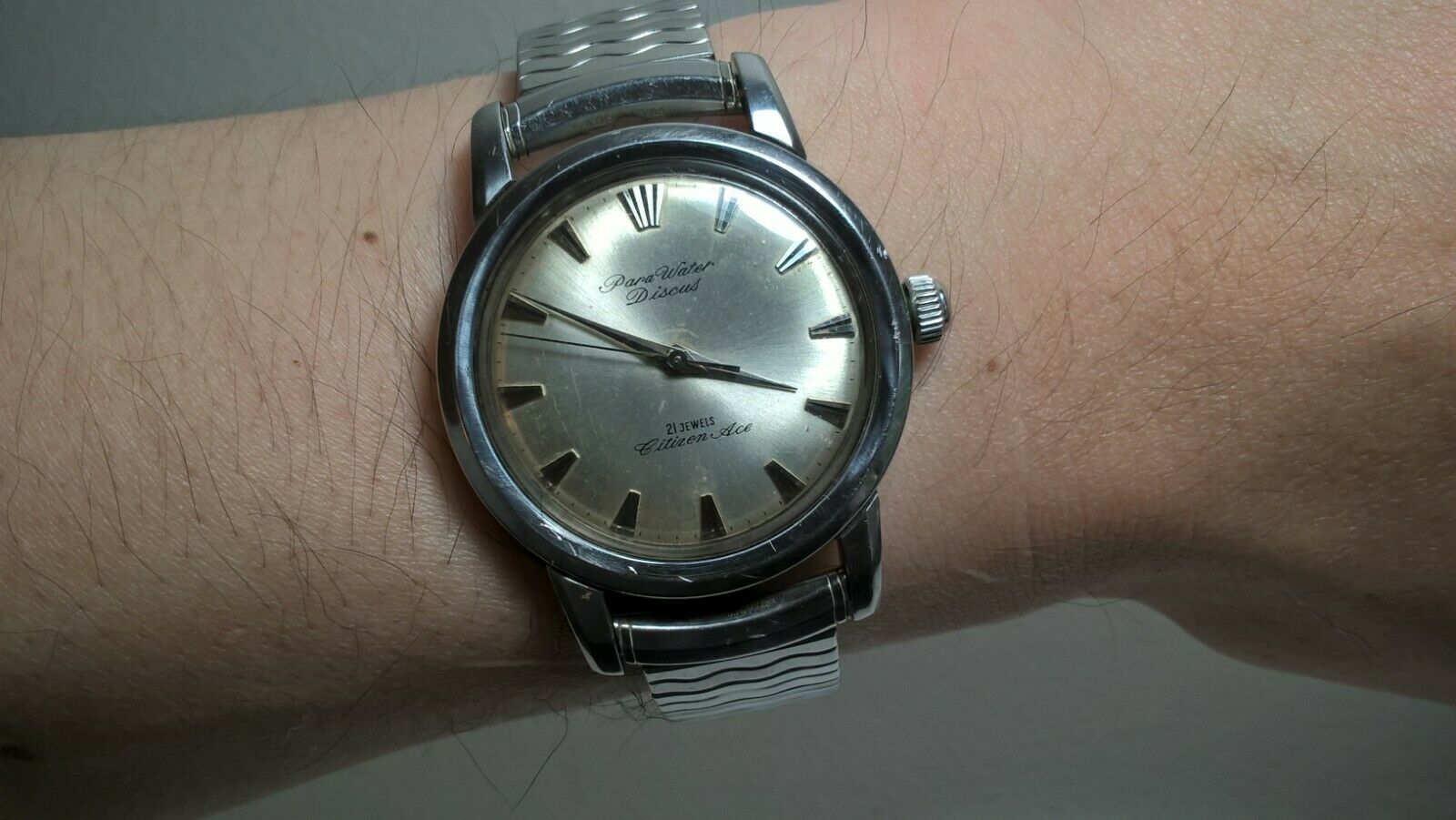 Uncommon Vintage Citizen Ace ParaWater Discus 