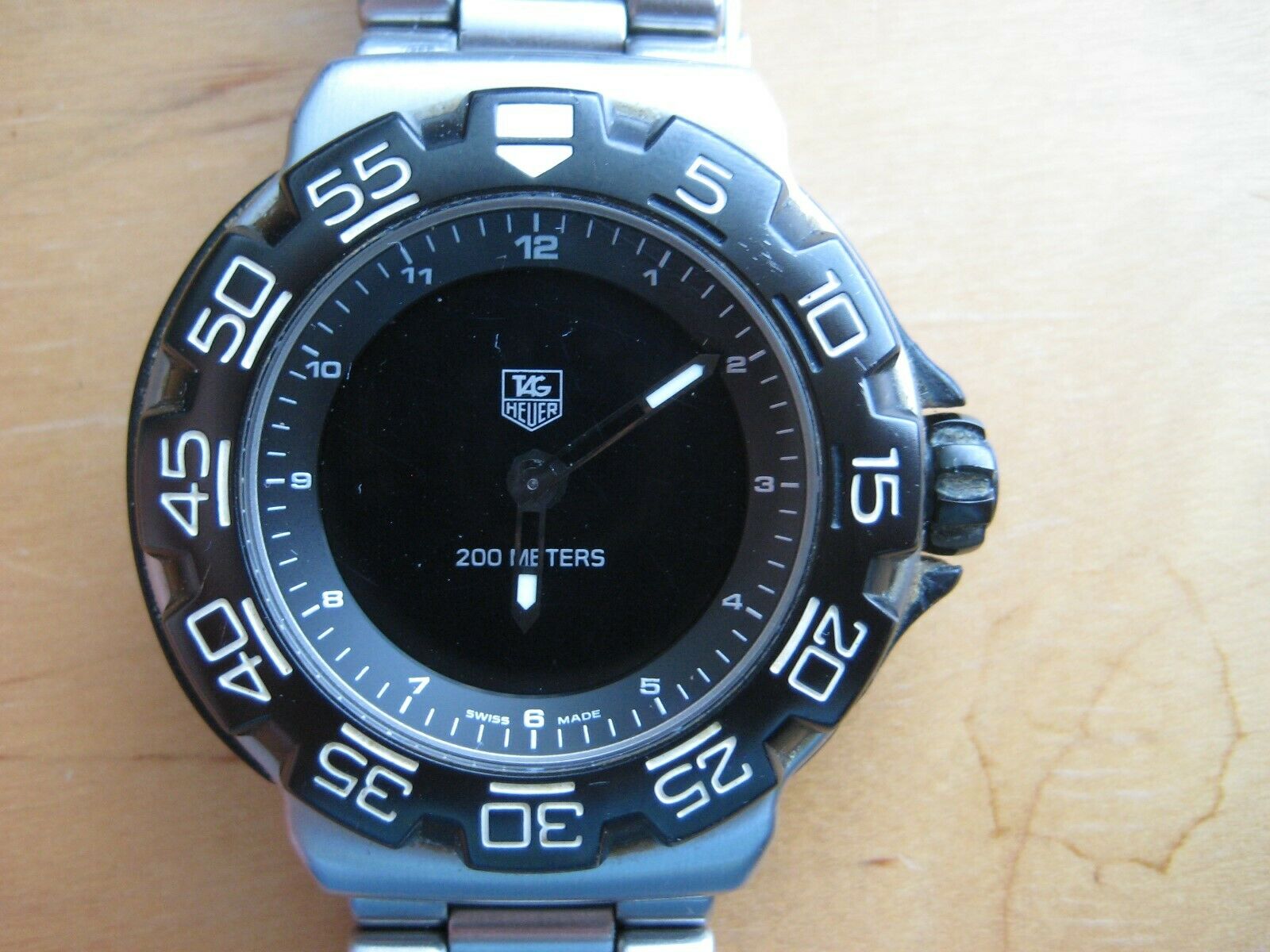 Tag Heuer Chronotimer F1 CAC111D SPARES OR REPAIR Quartz Metal