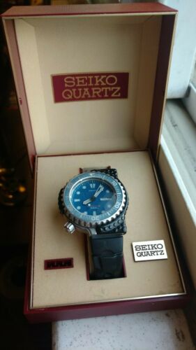 Seiko 7C43-7A00 Rare Model Mens Quartz Diver Wristwatch | WatchCharts  Marketplace