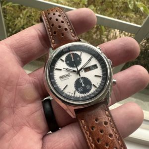 Vintage Seiko Quartz Chronograph 7A28 6010 May 1983 SGP JDM
