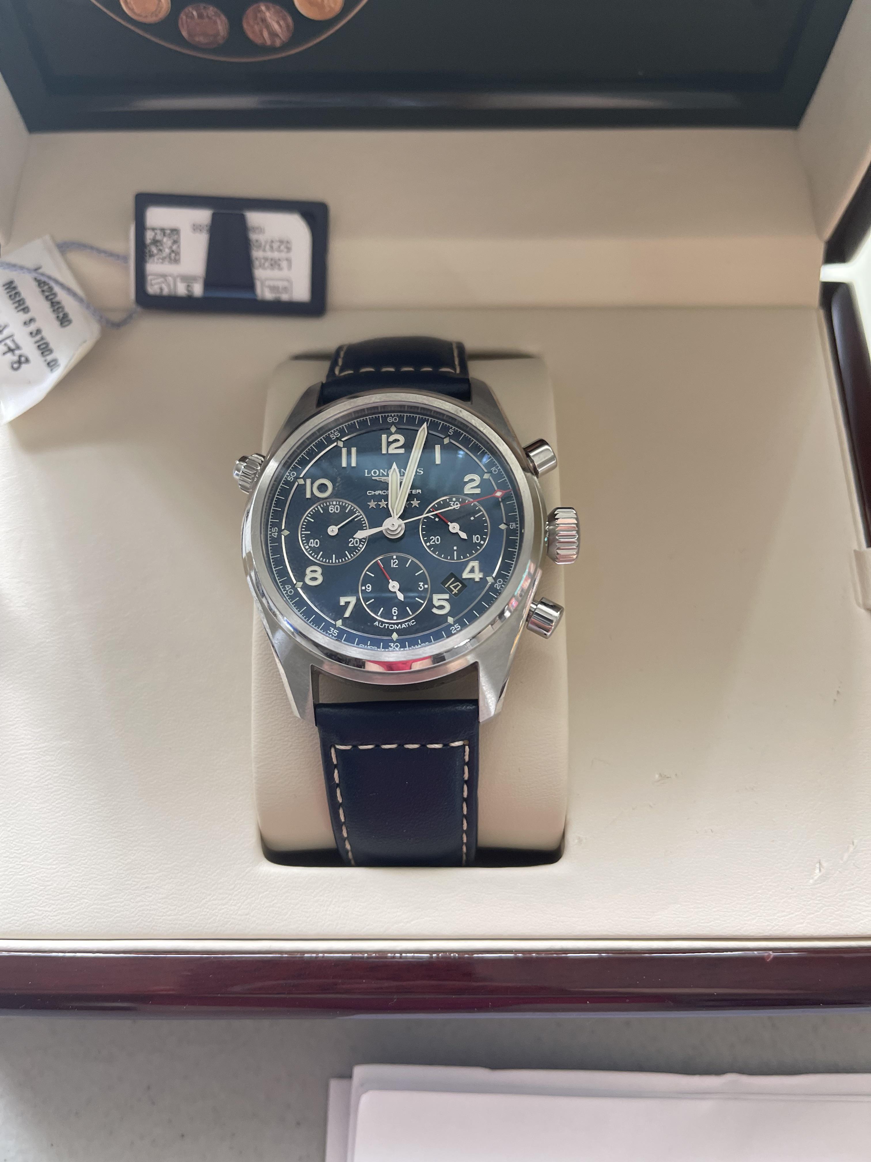 Longines Spirit 42 Automatic Chronograph L3.820.4.93