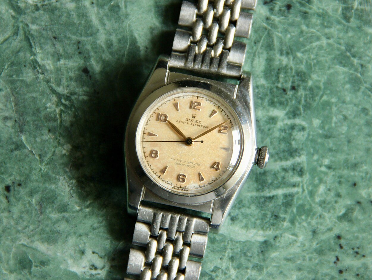 3 495 USD Rolex Oyster Perpetual Bubbleback ref 2940 Rose Gold