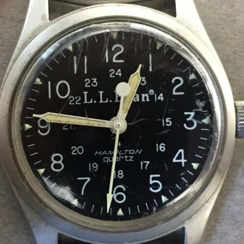 Hamilton 9239 Military Style Quartz Field Watch ~ Pre-Khaki? Parts