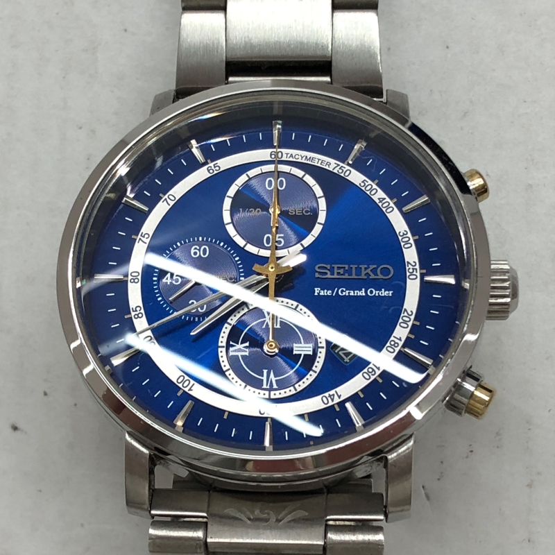 Used] SEIKO Seiko x Fate/Grand Order Original Servant Watch Altria  Pendragon Saber/Altria Pendragon Model Wristwatch With box With accessories  Serial  Operation confirmed Used product 01r6129 [Yuki store] |  WatchCharts