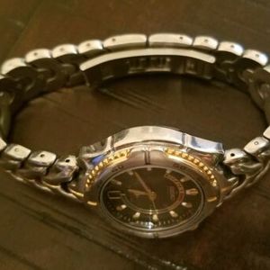 Seiko Kinetic Women's Watch (3M22-0B99) Two Toned gold silver Sports |  WatchCharts