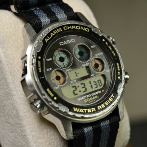 CASIO カシオ ペンタグラフ DW-7300 ´80年代 メンズ