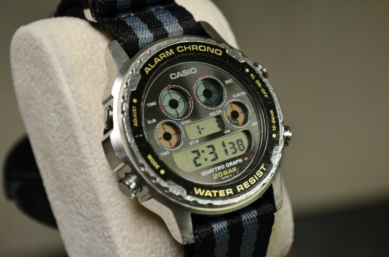 CASIO DW 7300 QUATTRO GRAPH SILVER DIAL DIGITAL WATCH VINTAGE DGW TGW PENTA HEXA WatchCharts Marketplace