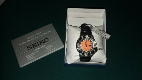 Seiko 2nd Gen Orange Monster SRP315J1 Diver s Watch 4R36 Movement