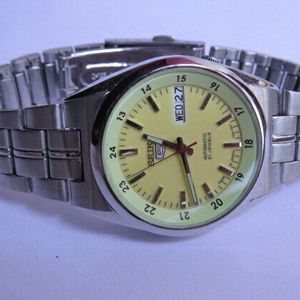 Made in Japan SEIKO 5 Automatic 21 Jewels 24 Hour Luminious Dial  02C0 | WatchCharts