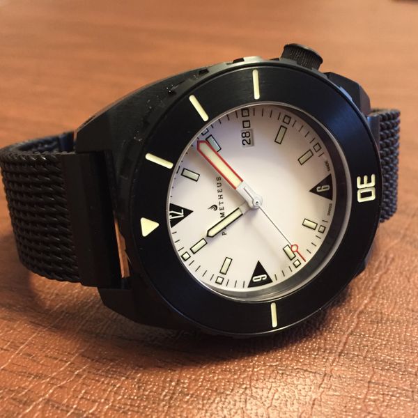 FSOT: PROMETHEUS MANTA RAY DLC TITANIUM CASE LNIB | WatchCharts