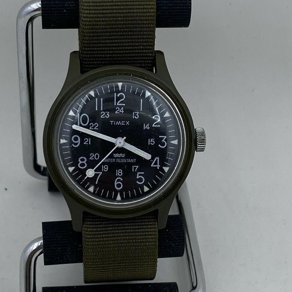 Vintage Plastic TIMEX Camper Military Water Resistant Watch Philippines ...