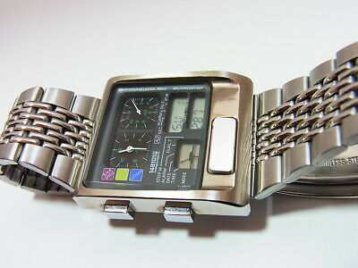 希少 CITIZEN 8987-L19010 アナデジテンプ インデペンデント 時計