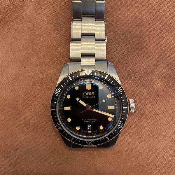 [950 USD] FS Oris 65 Bronze Bezel/Black Dial 40mm, w/ Bracelet