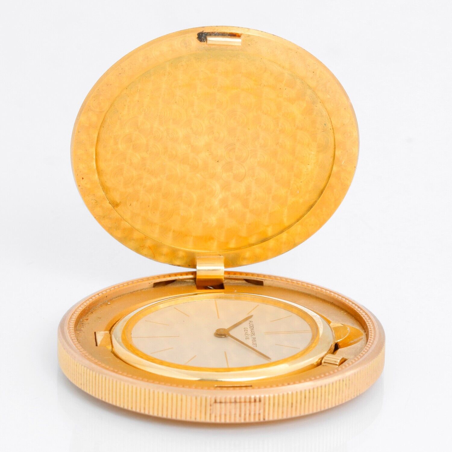 RARE Audemars Piguet 1900 20 Yellow Gold Coin Pocket Watch 63294