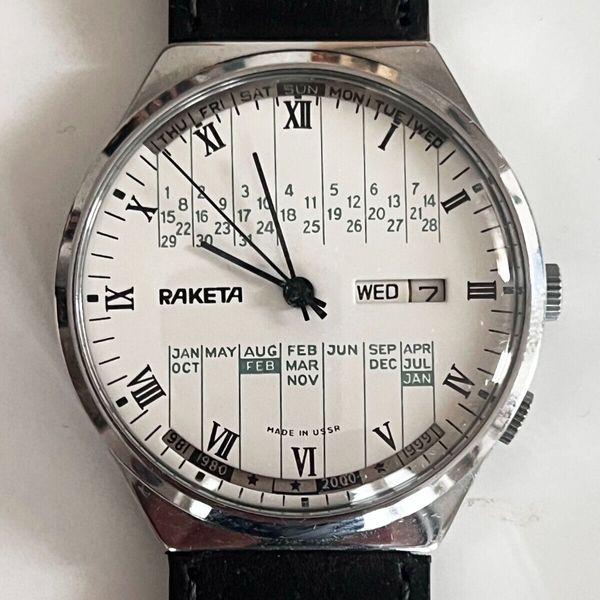Ricambi Orologio Vintage RAKETA - Seleziona Modello: 2602, 2614, 2628, 2609HA, 2609 - NOS