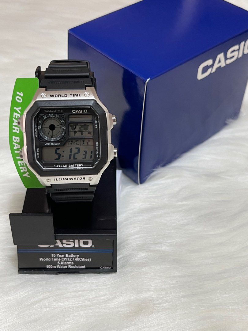 casio ae 1200wh battery