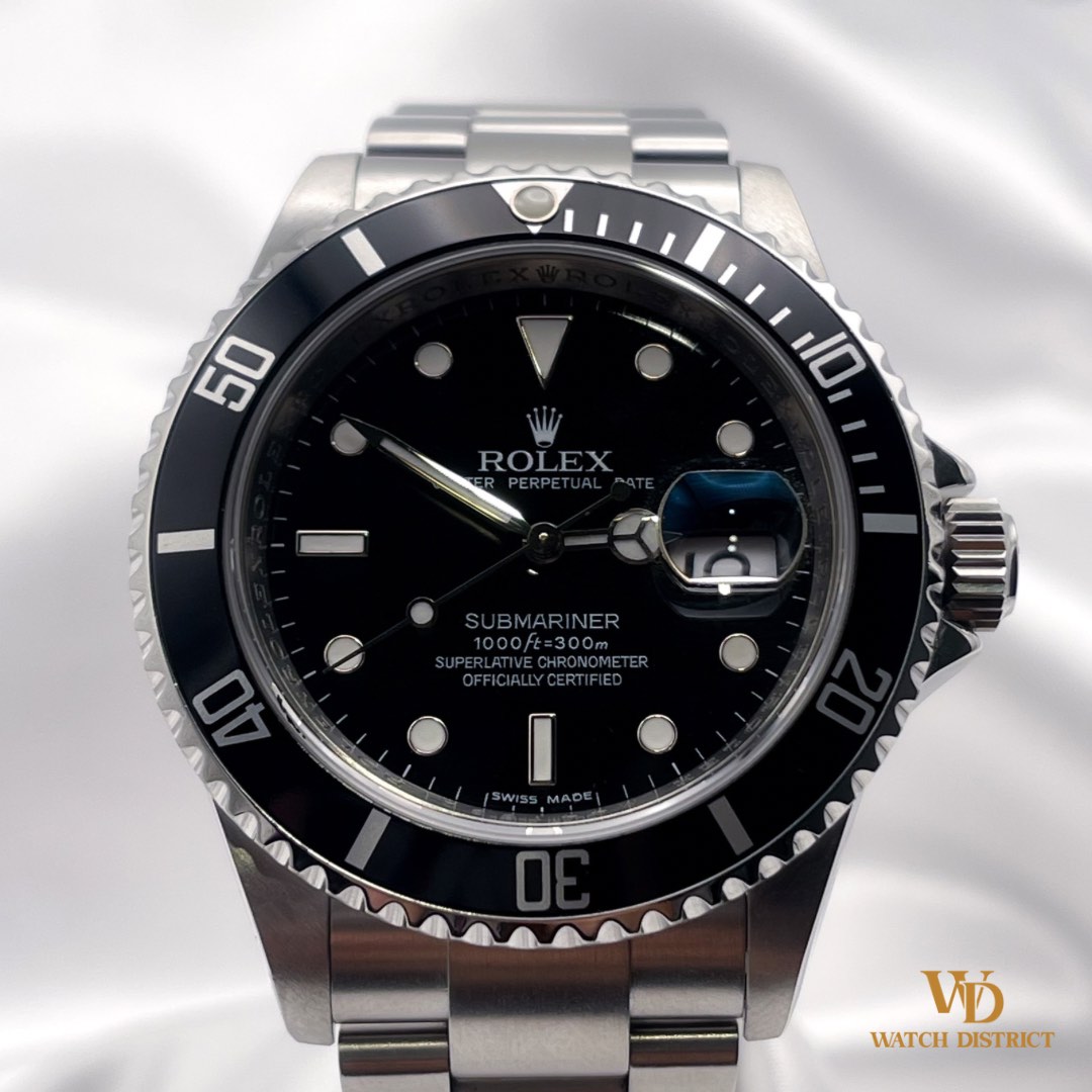 BEST May 2008 40mm Rolex Submariner Date 16610 Full Set