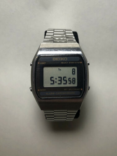 Vintage Digital Alarm/Chronograph Watch Seiko A914-5010 With New Battery |  WatchCharts