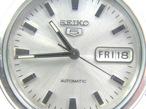 Vintage Mens Seiko 5 Automatic Day Date 7S26-01F0 stainless steel wrist  watch | WatchCharts