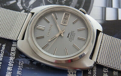 RARE VINTAGE CITIZEN LEOPARD SUPER BEAT 8 CAL.7710 AUTOMATIC 24