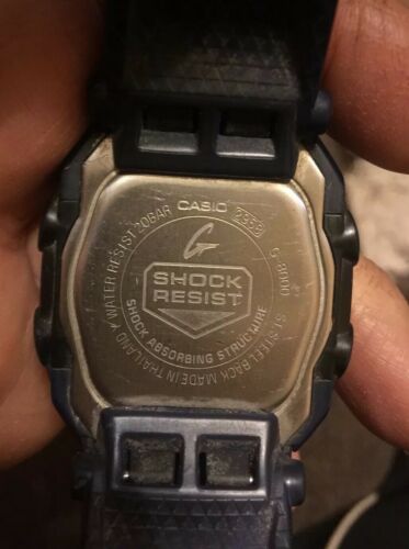 Vintage Rare Casio G.Shock G 8000 2958 World Time Made In Thailand