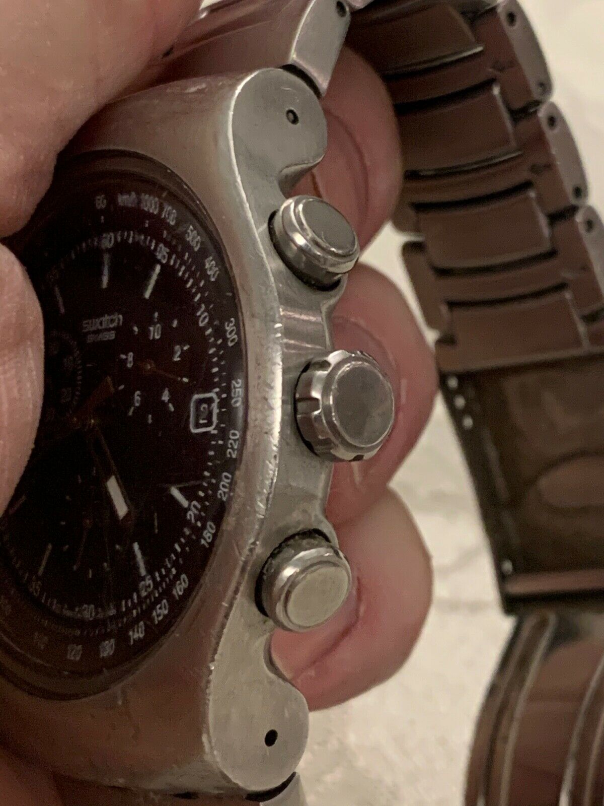 Swatch Irony Chrono 'THE MOONSCOPE YOS400G~ 2005 | WatchCharts