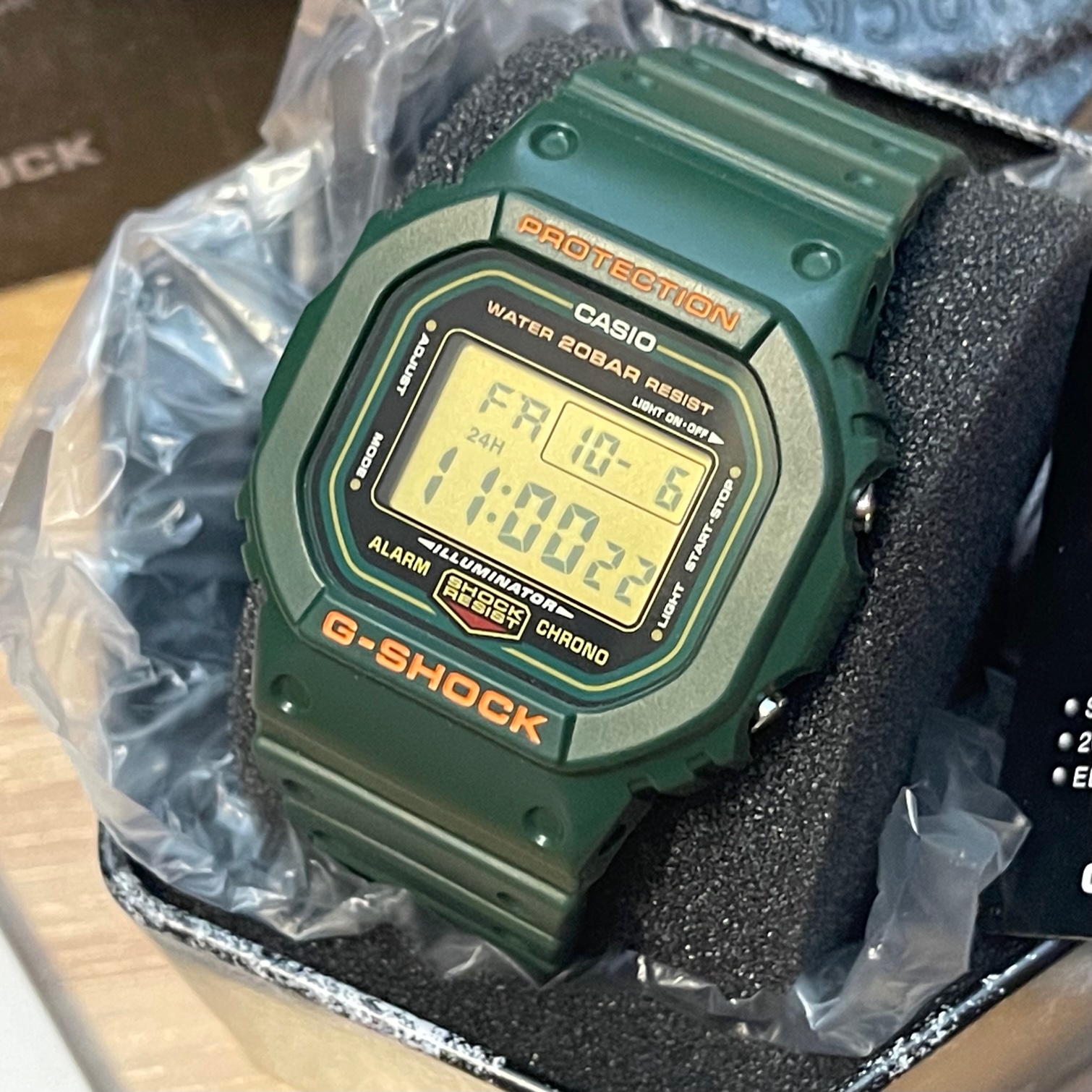 WTS] Casio G-Shock DW-5600RB-3 Origin Tributes Series Green