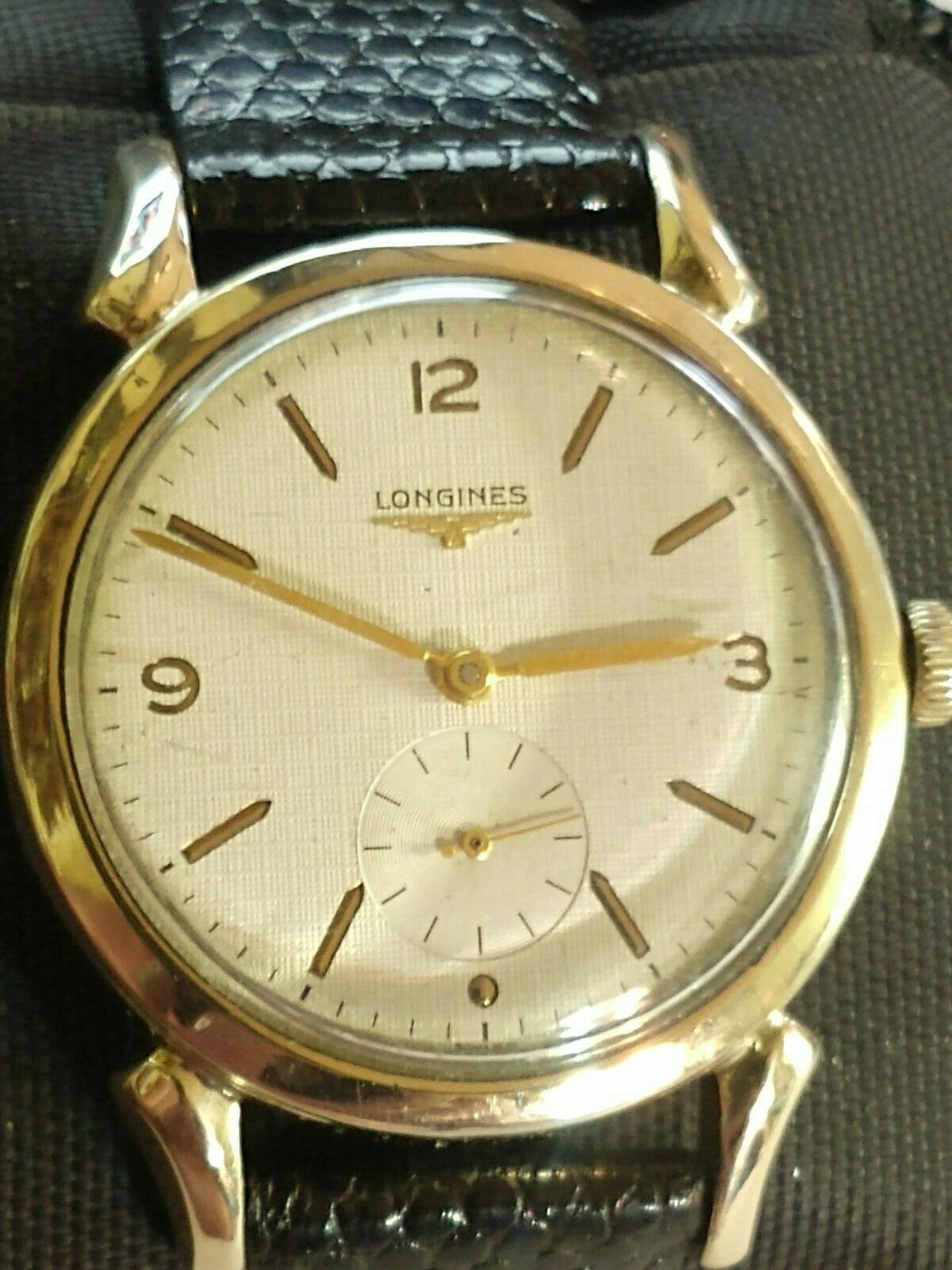 Beautiful 1953 LONGINES 2205 cal.23Z 17 Jewel 10K Gold Filled Mens