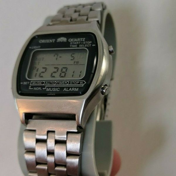 Orient Music Alarm G700102 - 1970s Vintage Digital Watch