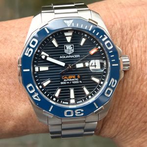 ⭐︎最安値!! TAG HEUER Aquaracer Caribre 5 Ceramic 新品 WAY211A.BA0928 TAG Heuer Aquaracer 300m Automatic 41mm Mens Water