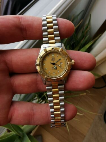 Tag heuer 2000 18k Gold Plated two tone 964. 015