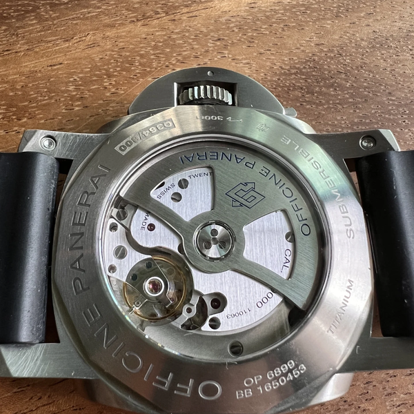 Panerai Titanium Submersible 1950 PAM00305 WatchCharts Marketplace