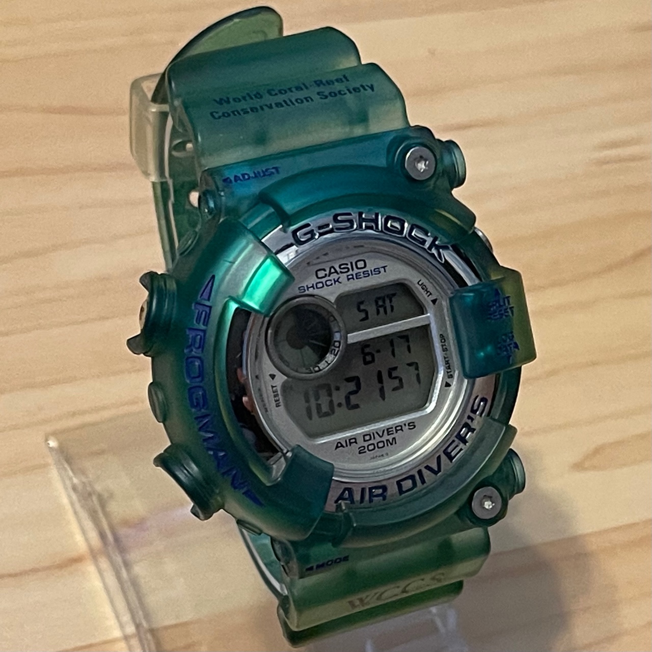 時計 CASIO G-SHOCK WCCS FROGMAN DW-8201WC Casio G-SHOCK Frogman W.C.C.S DW-8201WC Men's Quartz watch