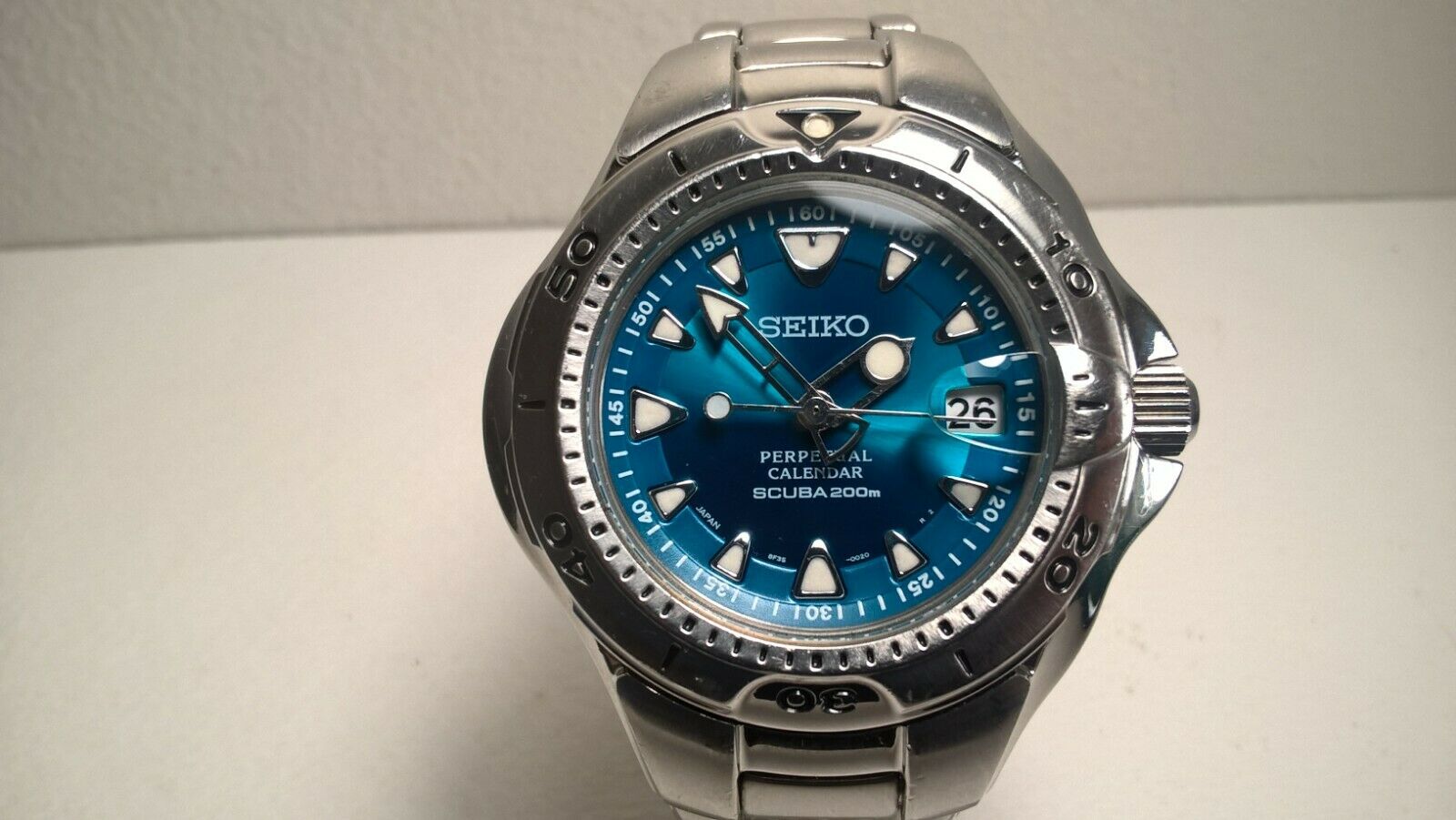 Seiko Scuba 200m Pippin Titanium SBCM009 Rare Teal 8F35-0030 Perpetual HAQ  Diver | WatchCharts