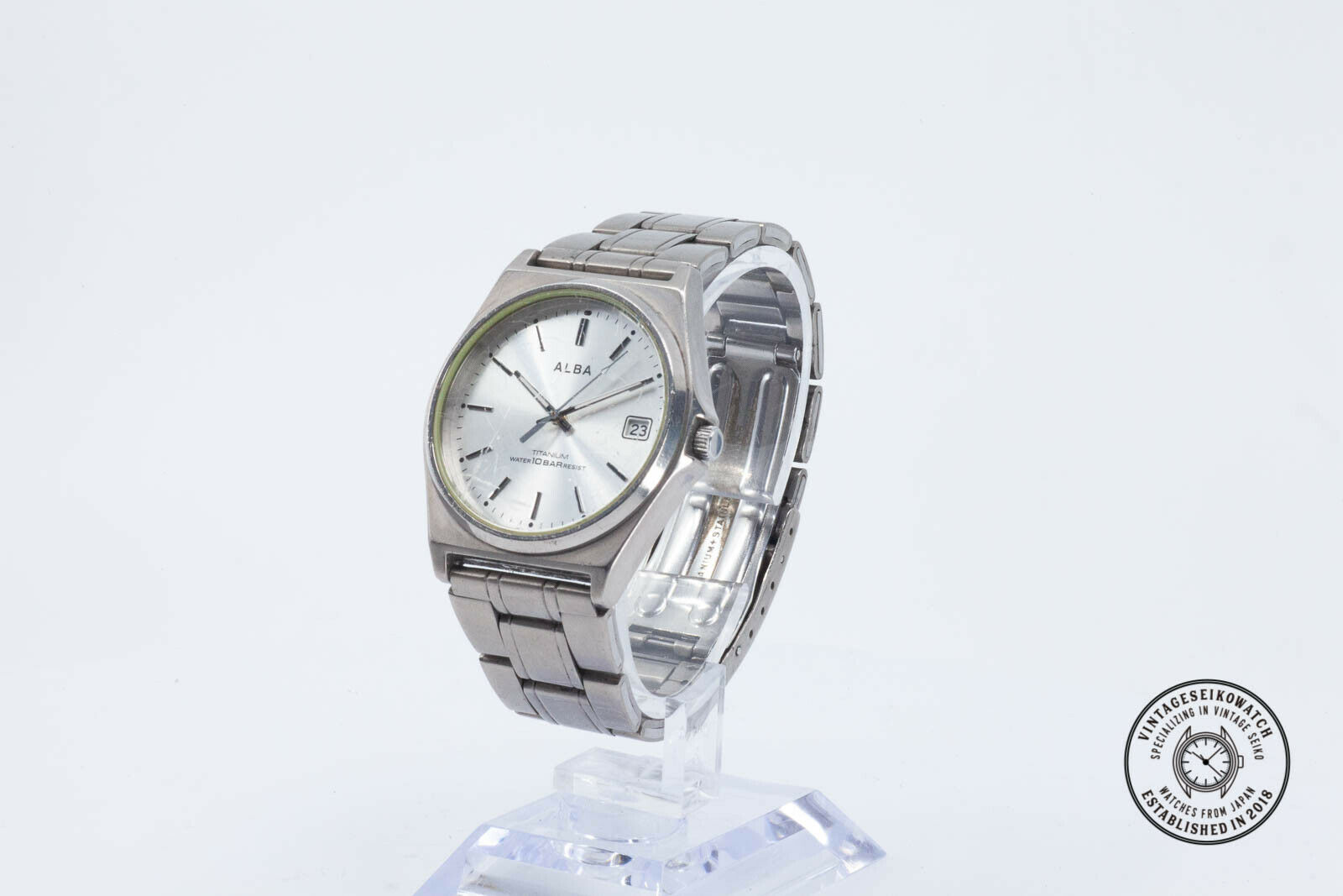 SEIKO ALBA VX42-0AE0 TITANIUM WATCH JAPAN | WatchCharts Marketplace