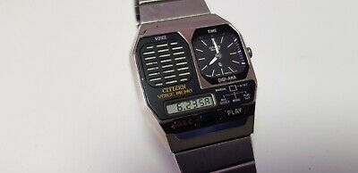 VINTAGE CITIZEN VOICE MEMO WATCH C010 MADE IN JAPAN | WatchCharts