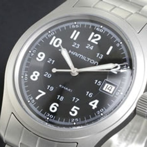 HAMILTON Hamilton KHAKI khaki field watch H68411133 [free shipping ...