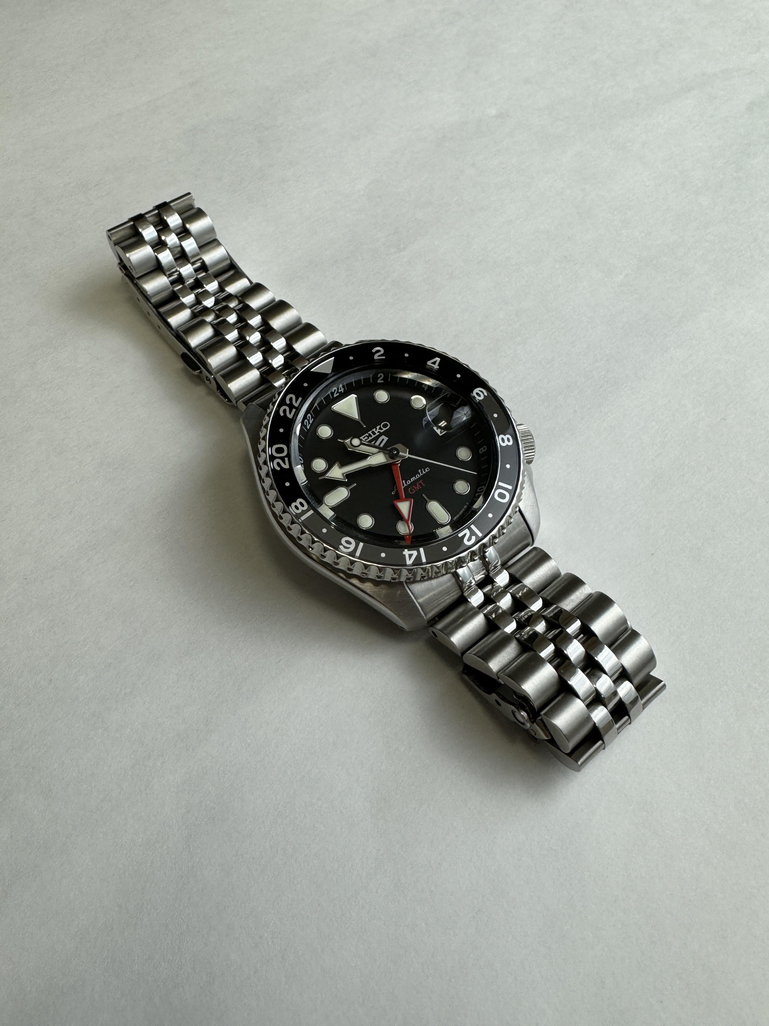[WTS] Seiko SSK001 Black/Gray GMT, $250 SHIPPED | WatchCharts Marketplace
