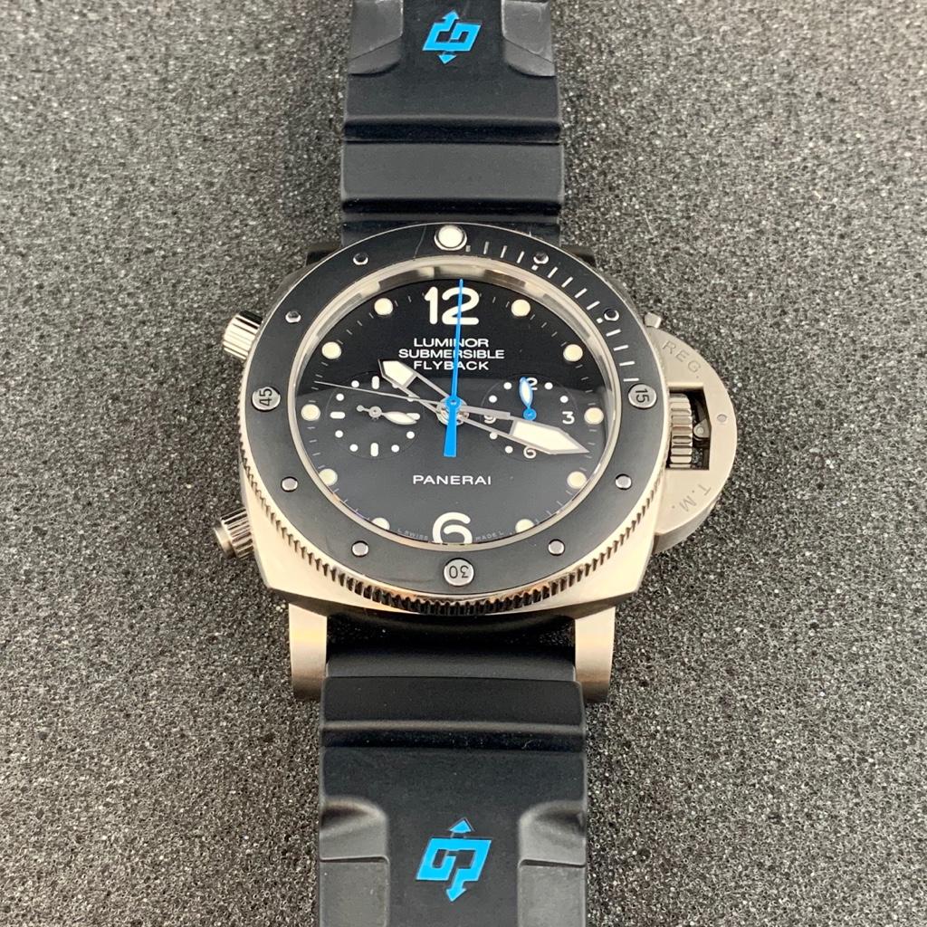 FS 2015 Panerai PAM00615 Luminor 1950 Submersible Chrono Flyback