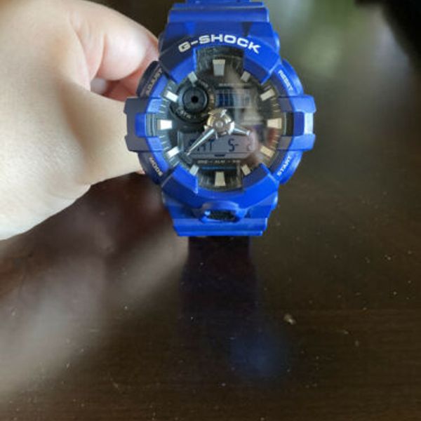 Casio WR20BAR G Shock Watch Blue Excellent Condition WatchCharts Marketplace