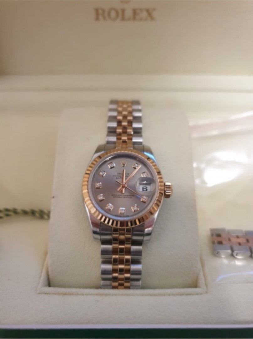 Rolex datejust best sale 26mm rose gold