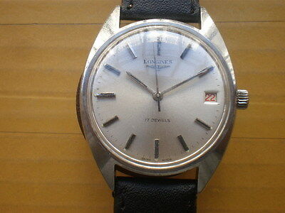 Vintage SWISS LONGINES 17 Jewels Manual Men s Watch date cal.6952