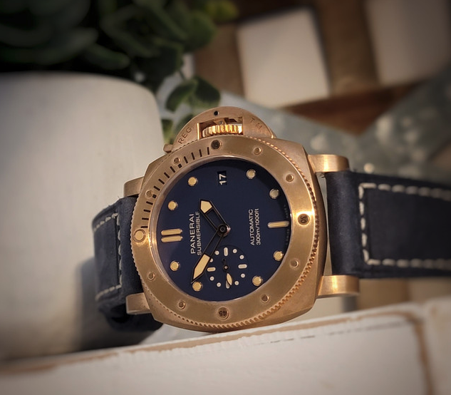 panerai submersible 42mm bronze