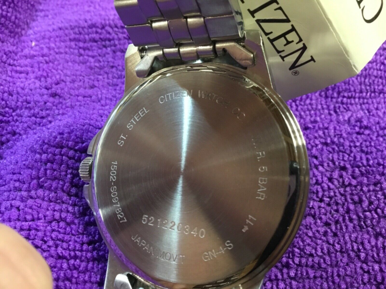 Citizen 1502-S097827 Mens Watch Stainless | WatchCharts Marketplace