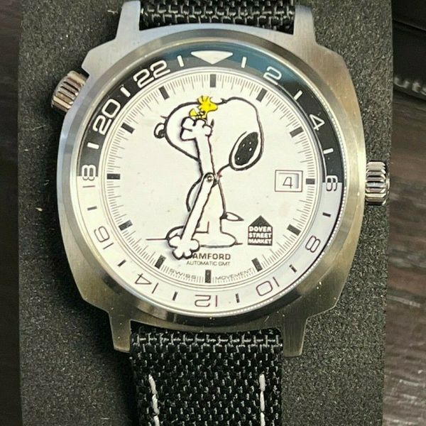 Bamford London x Dover Street Market Peanuts ‘Snoopy' GMT Watch 1